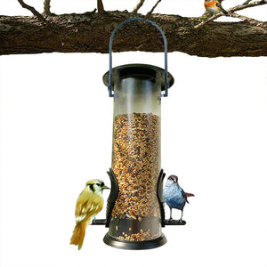 Pet Bird Feeder Station - Hanging Food Dispenser & Tree Decoration