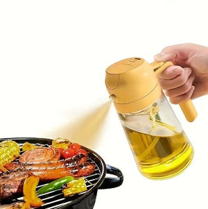 Multifunctional Oil Sprayer & Dispenser – Ideal for Grilling, Baking, and Salad Dressing